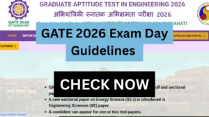 GATE 2026 Exam Day Guidelines